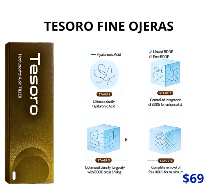 tesoro fine ojeras medisco botox otesay