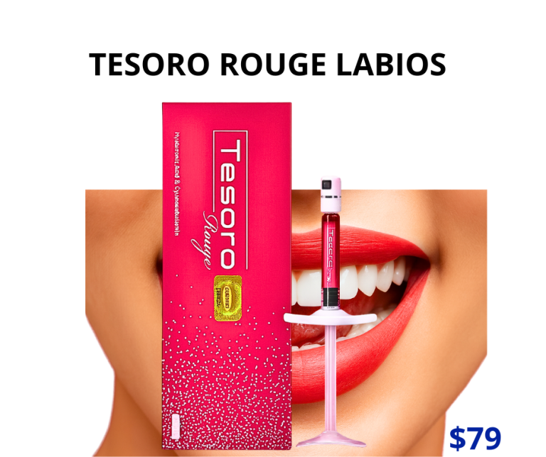 tesoro rouge acido hialuronico para labios medisco botox otesaly